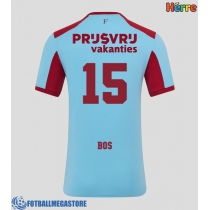 Fotballdrakt Herre Feyenoord Jordan Bos #15 Tredjedrakt 2025-26 Kortermet